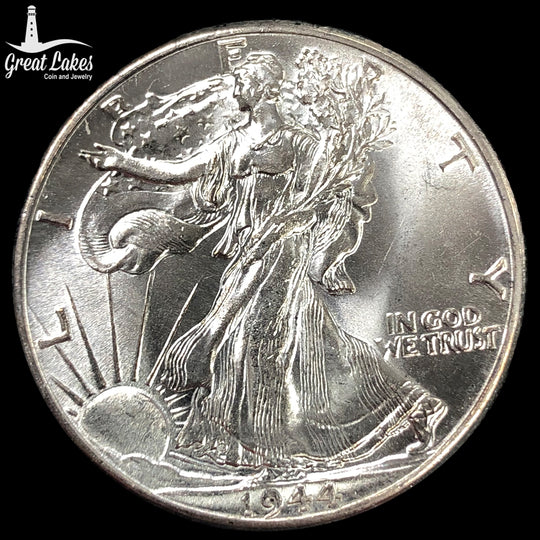 1944 Walking Liberty Half Dollar (BU)
