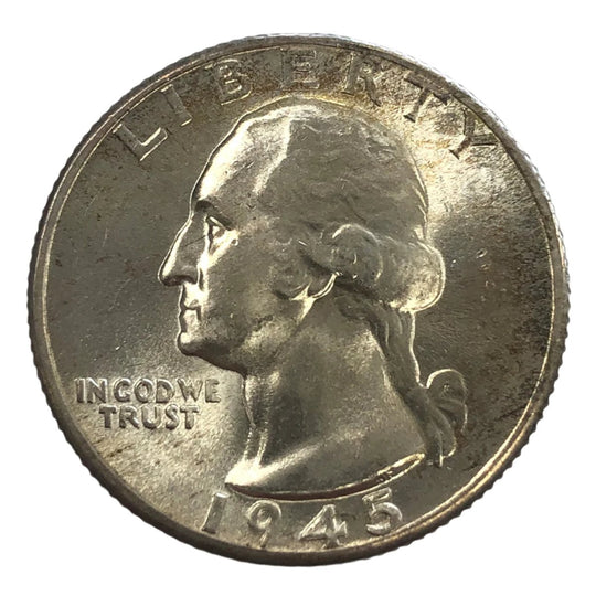 1945-D Washington Quarter (BU)