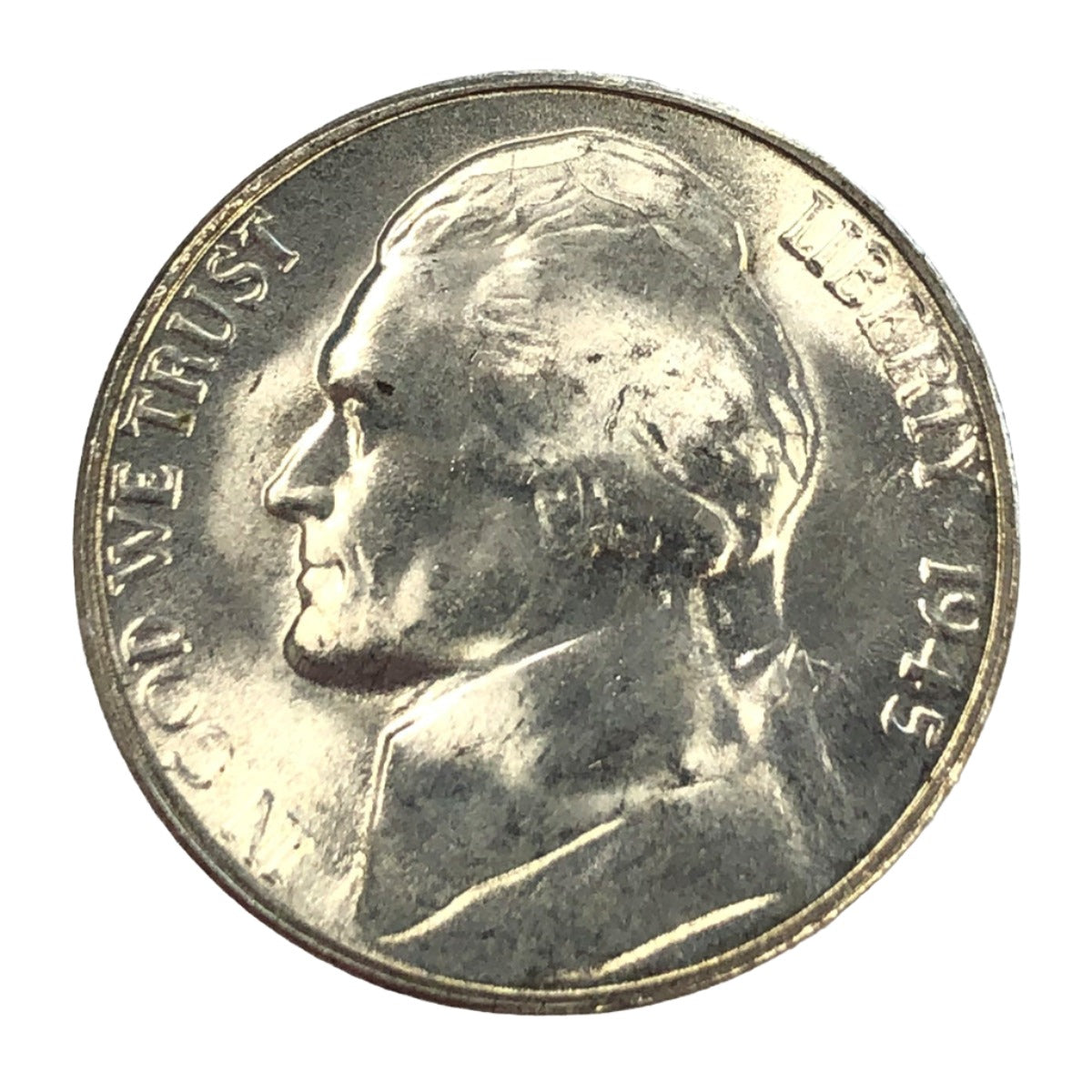 1945-S Jefferson War Nickel (BU)