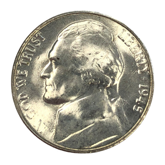 1945-S Jefferson War Nickel (BU)