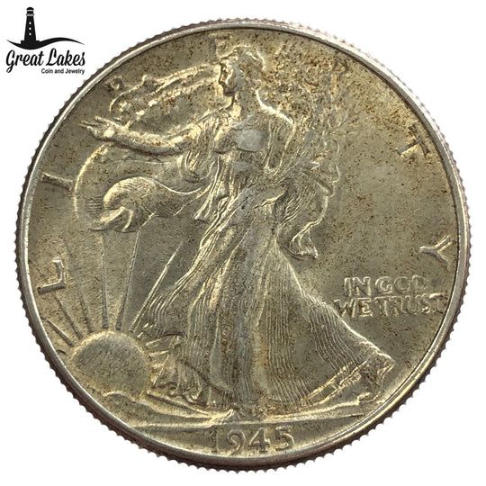 1945 Walking Liberty Half Dollar (AU)