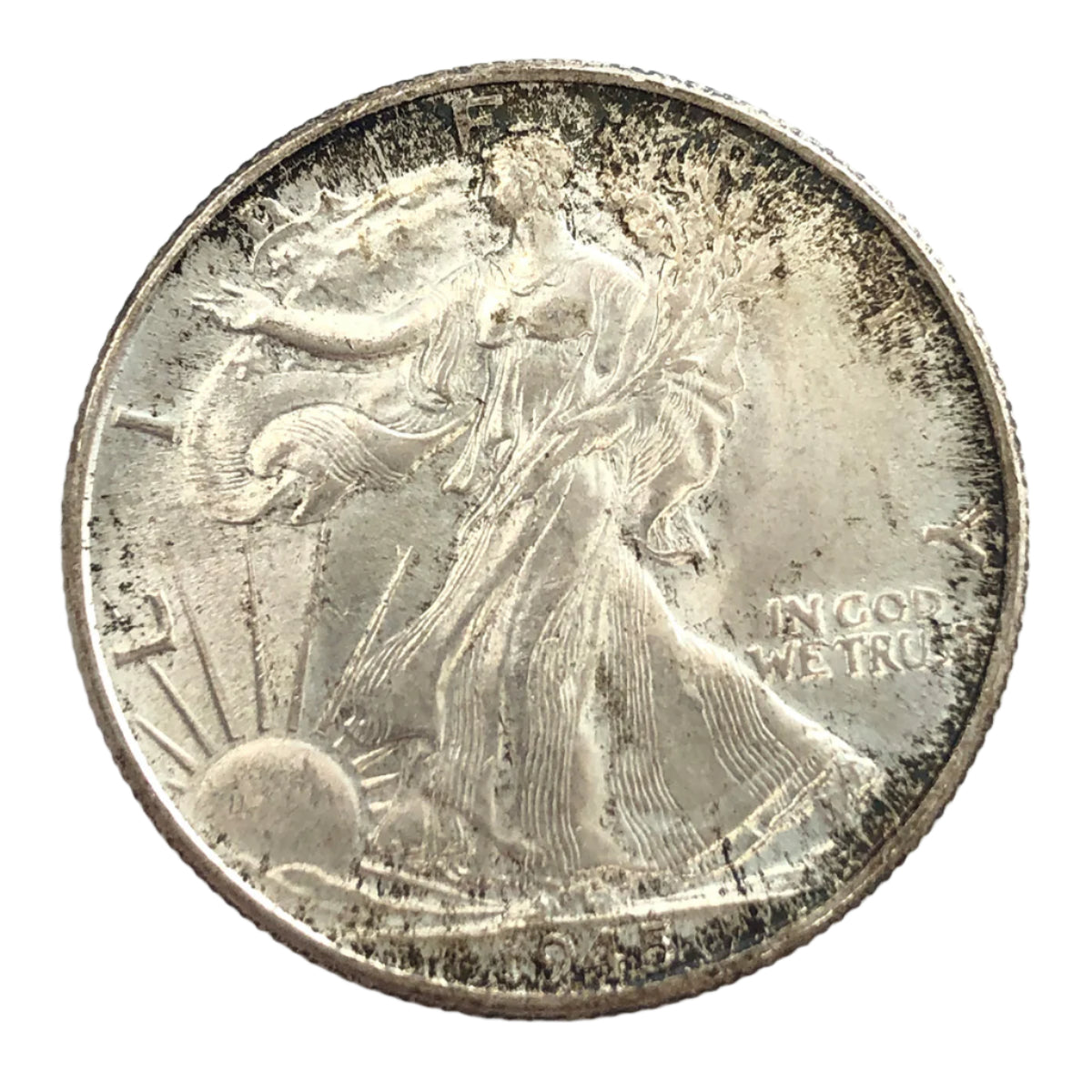1945 Walking Liberty Half Dollar (BU)