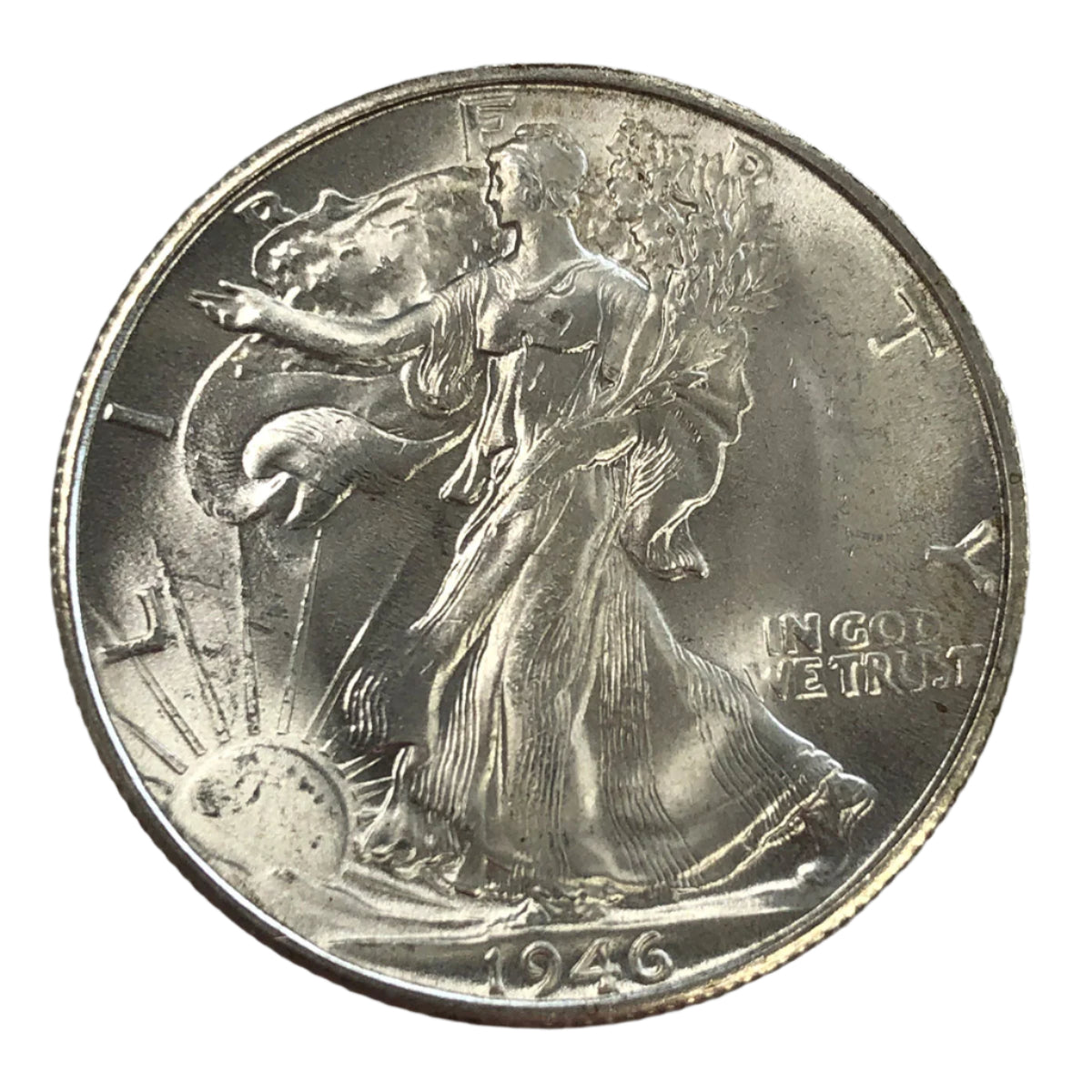 1946-S Walking Liberty Half Dollar (BU)