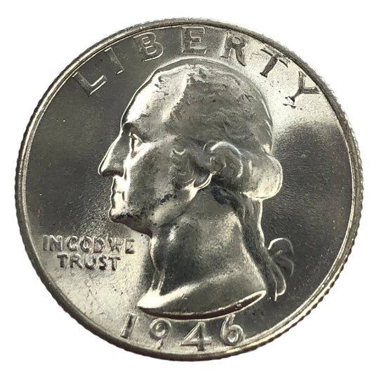 1946-S Washington Quarter (BU)