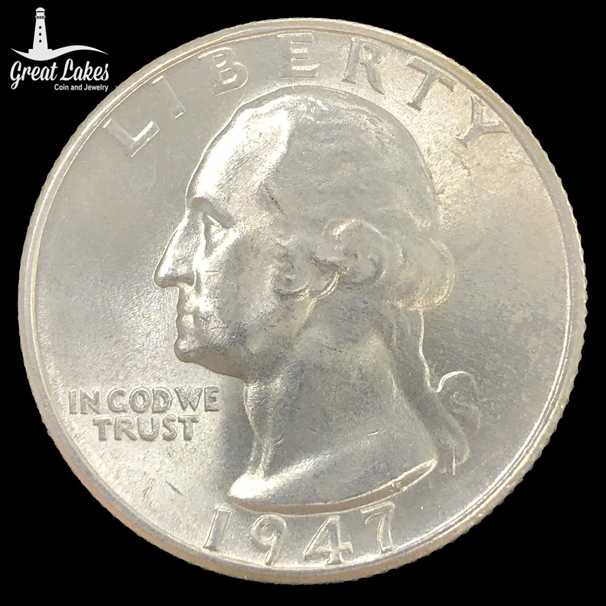 1947-D Washington Quarter (BU)