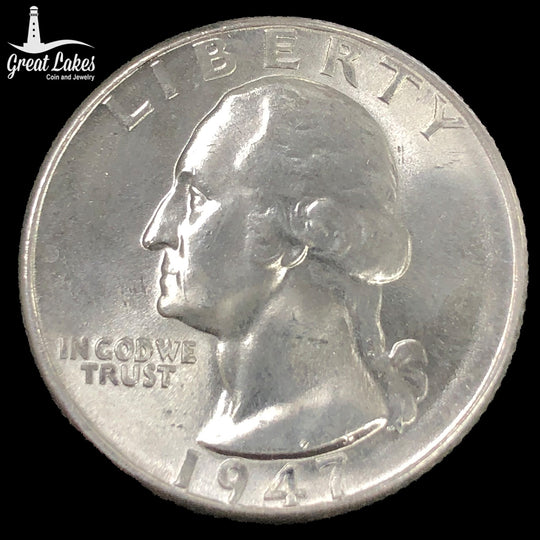 1947 Washington Quarter (BU)