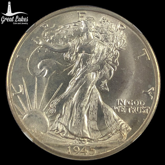 1949-D Walking Liberty Half Dollar NGC MS65