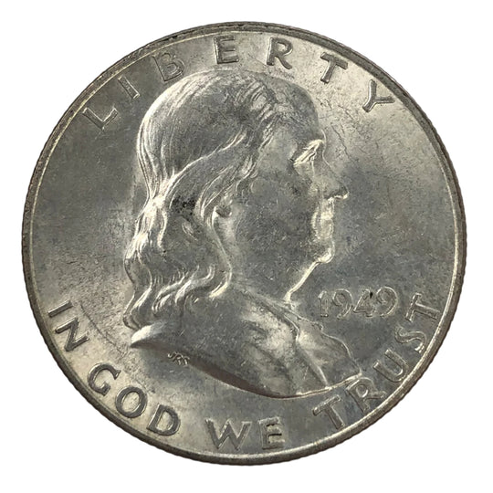 1949 Franklin Half Dollar (AU)
