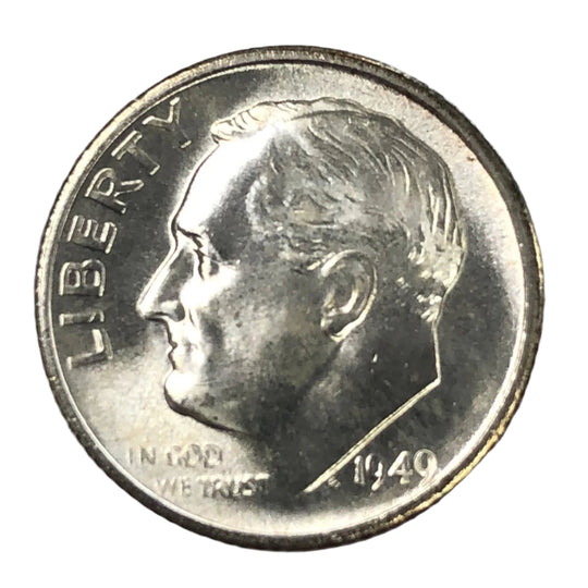 1949-S Roosevelt Dime (BU)