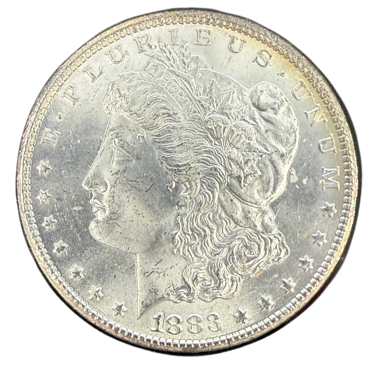 1883-CC Morgan Silver Dollar GSA (With Box & CoA)