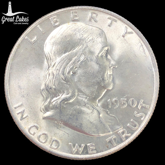 1950-D Franklin Half Dollar (BU)