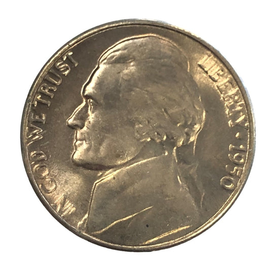 1950-D Jefferson Nickel (BU)
