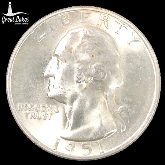 1951-S Washington Quarter (BU)