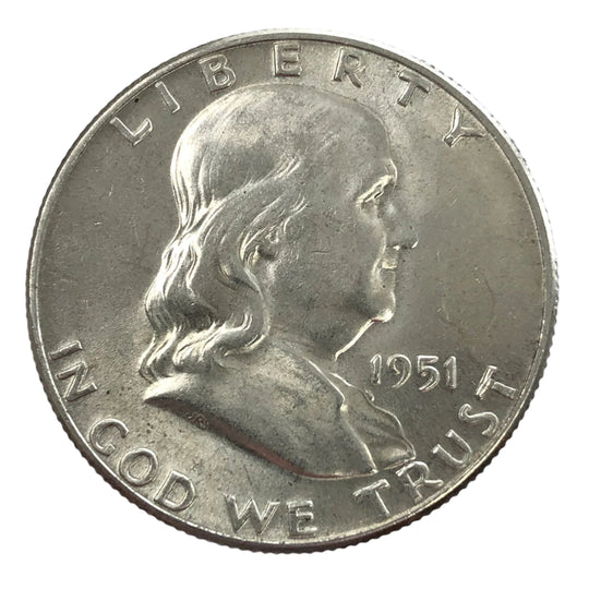 1951 Franklin Half Dollar (AU)