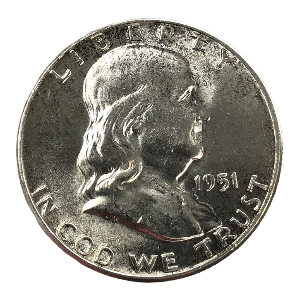 1951 Franklin Half Dollar (AU)