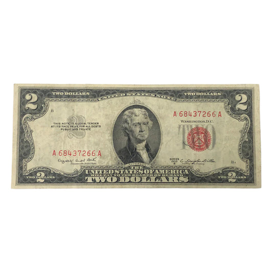 1953-B $2 Legal Tender (VF)