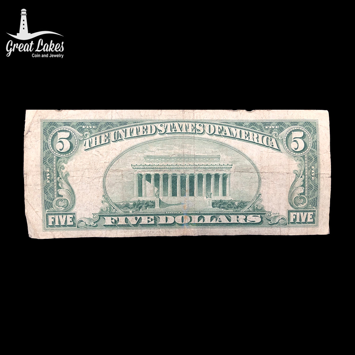 1953-C $5 Legal Tender (F)