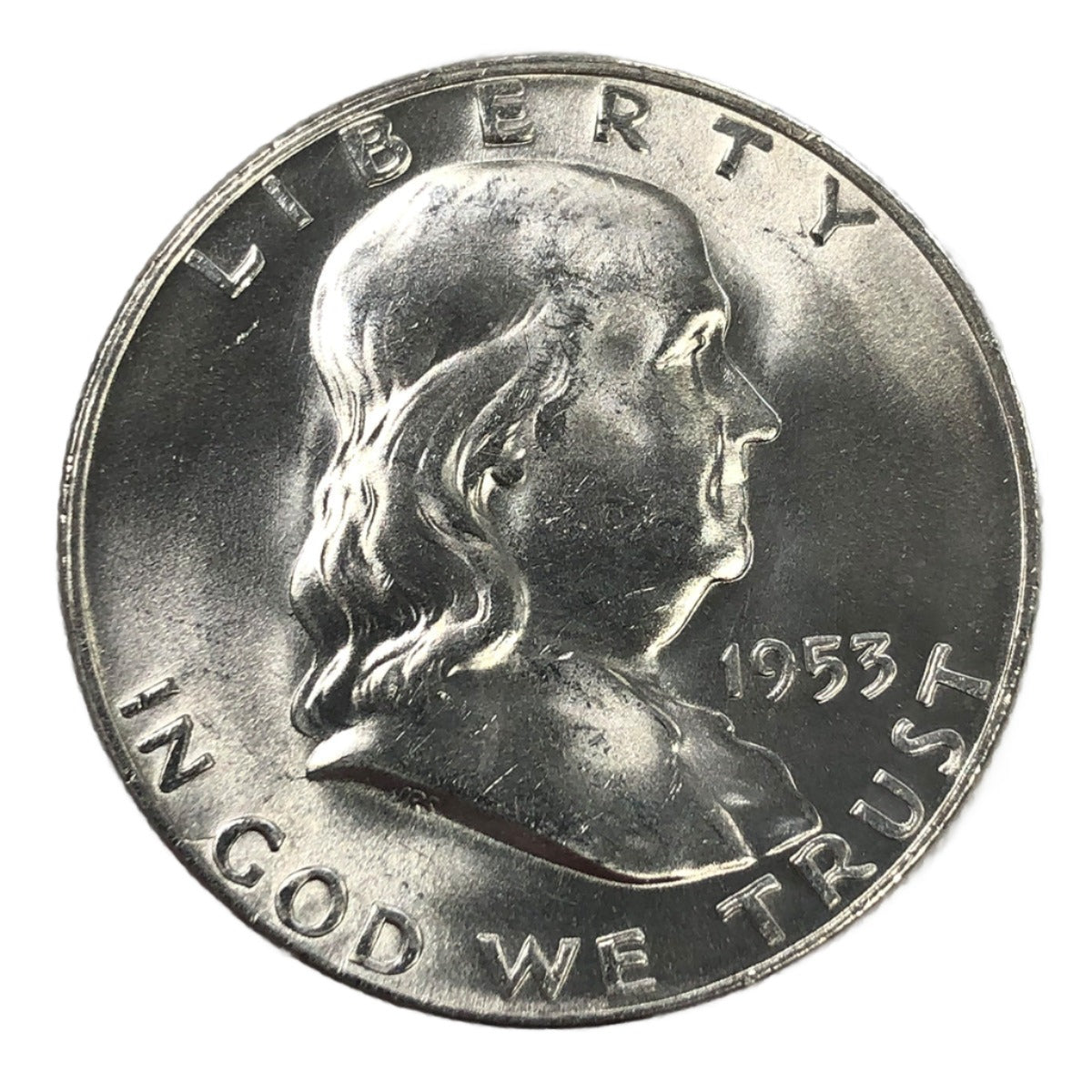 1953-D Franklin Half Dollar (BU)