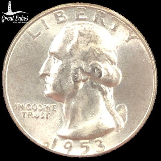 1953-S Washington Quarter (BU)