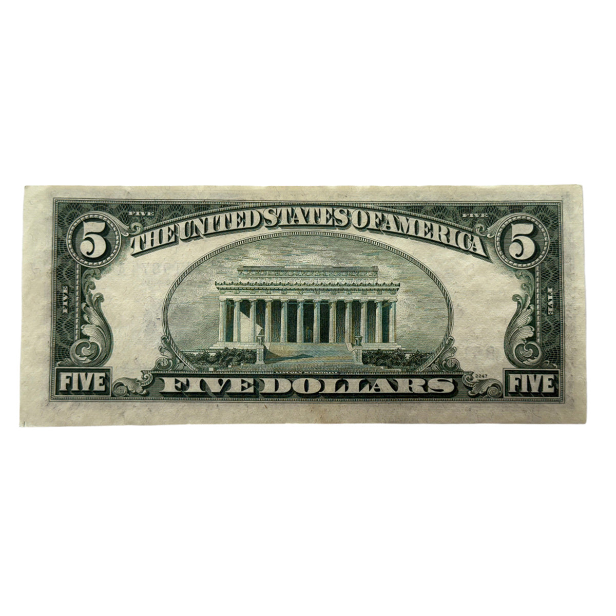 1953 $5 Silver Certificate (AU)