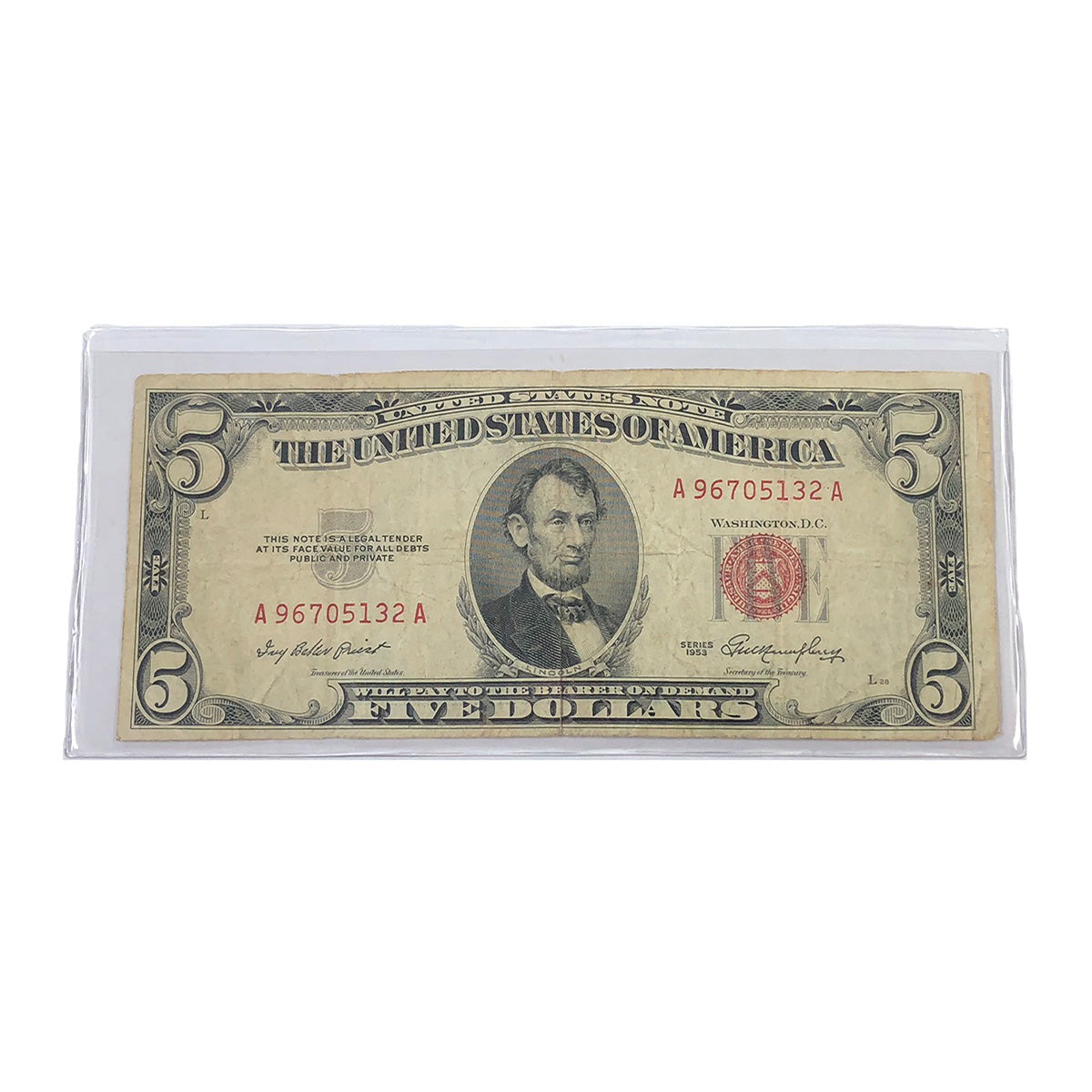 1953 $5 Legal Tender (F)