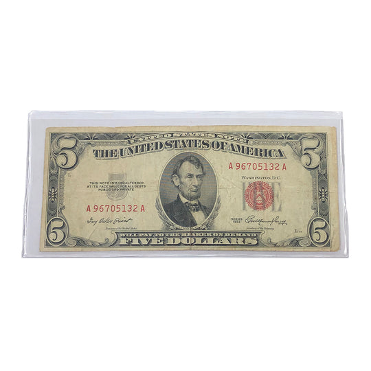 1953 $5 Legal Tender (F)
