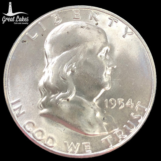 1954-S Franklin Half Dollar (BU)