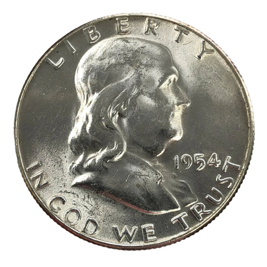1954 Franklin Half Dollar (BU)