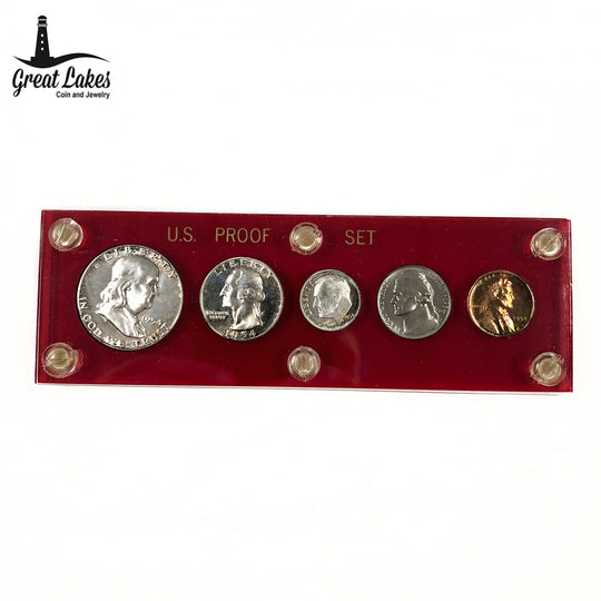 1954 Proof Set in a Capitol Plastic Holder