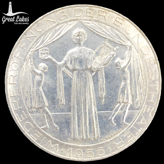 1955 Austria 25 Schilling