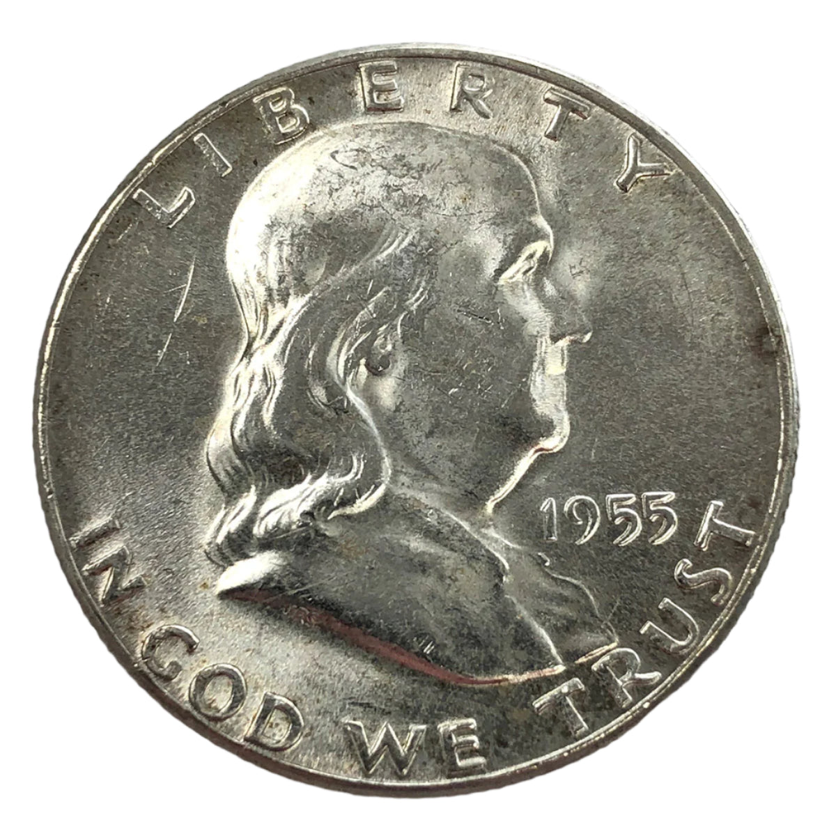 1955 Franklin Half Dollar (AU)