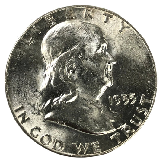 1955 Franklin Half Dollar (BU)