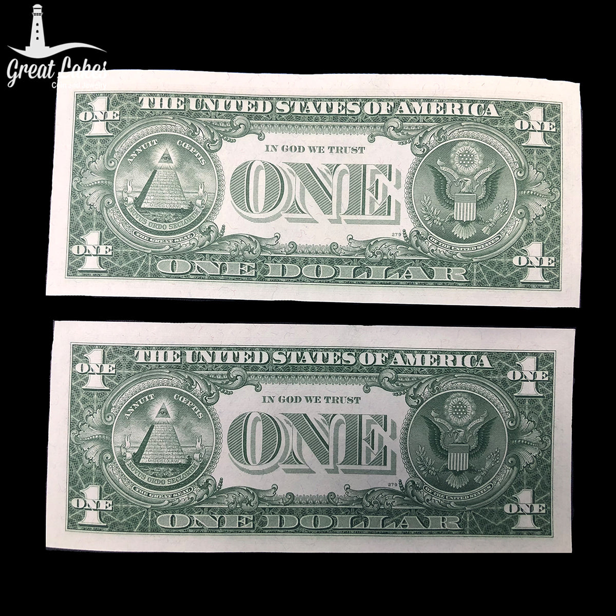 Lot of Two Consecutive 1957 $1 Silver Certificates (CU)