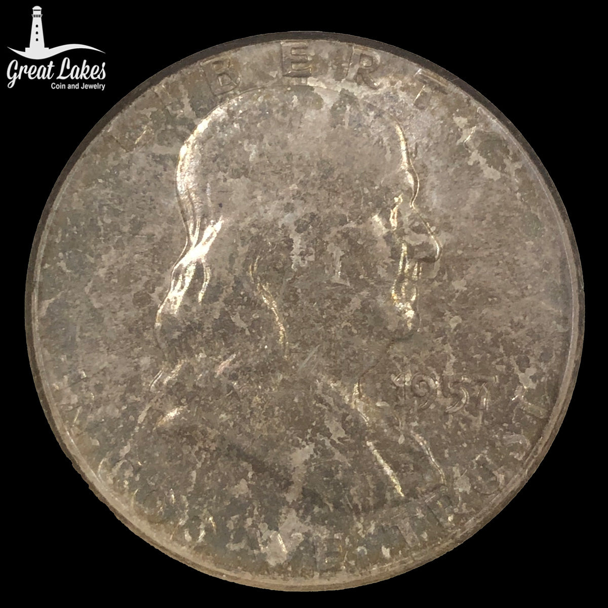 1957 Franklin Half Dollar NGC MS64