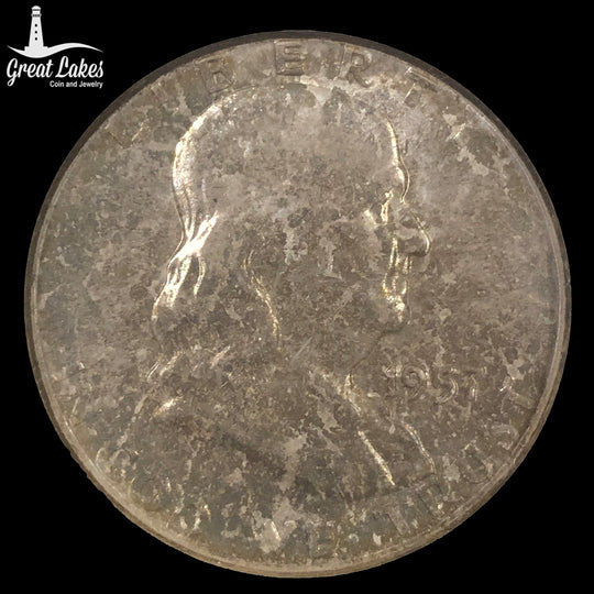 1957 Franklin Half Dollar NGC MS64