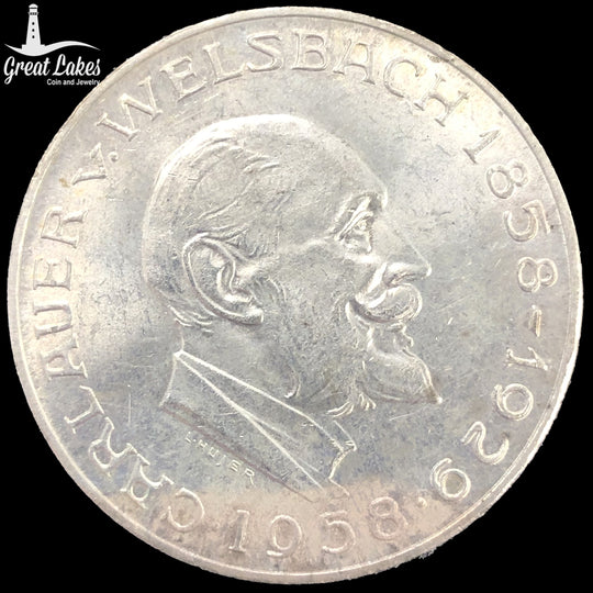 1958 Austria 25 Schilling