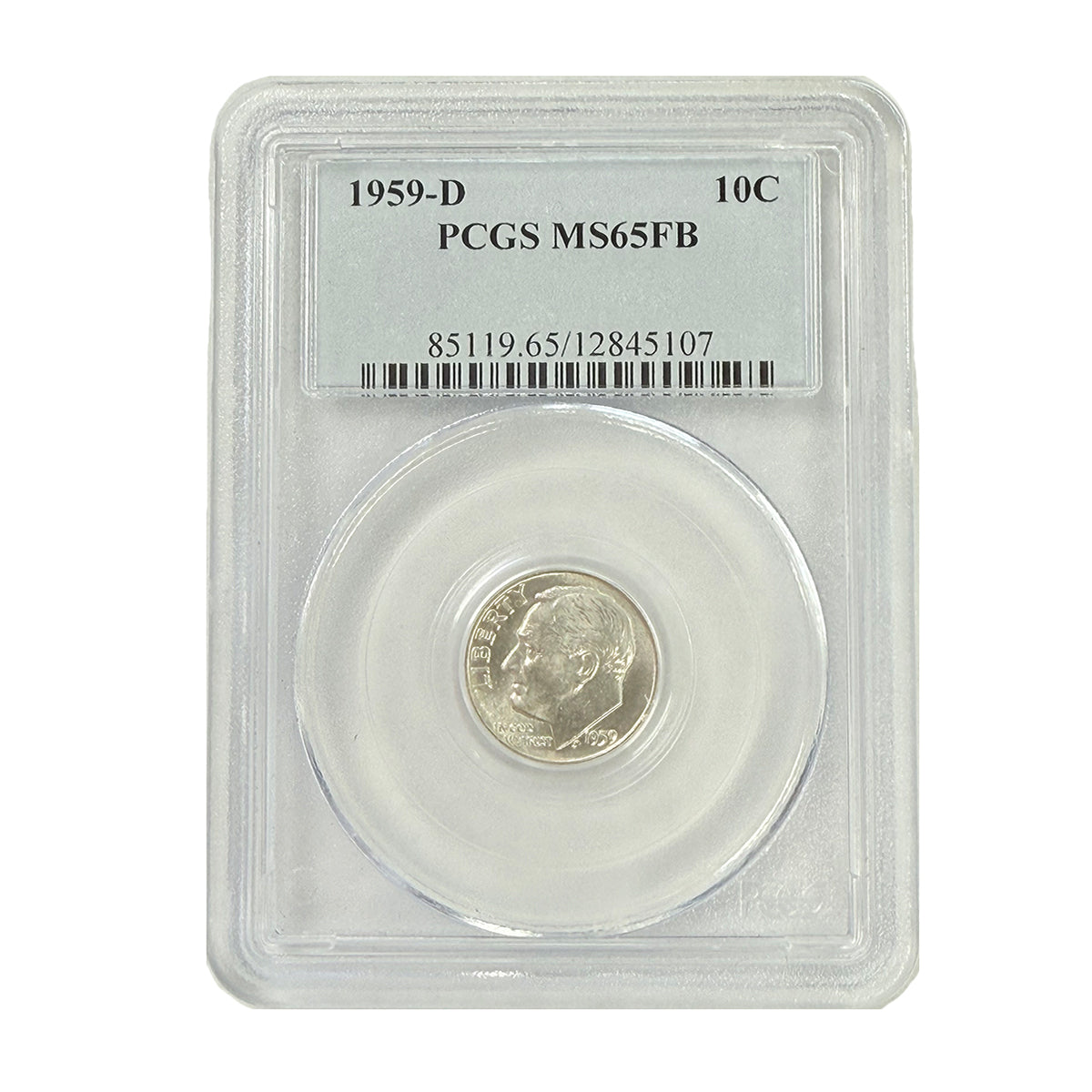 1959-D Roosevelt Dime PCGS MS65FB