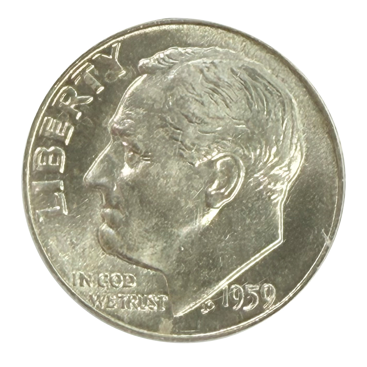 1959-D Roosevelt Dime PCGS MS65FB