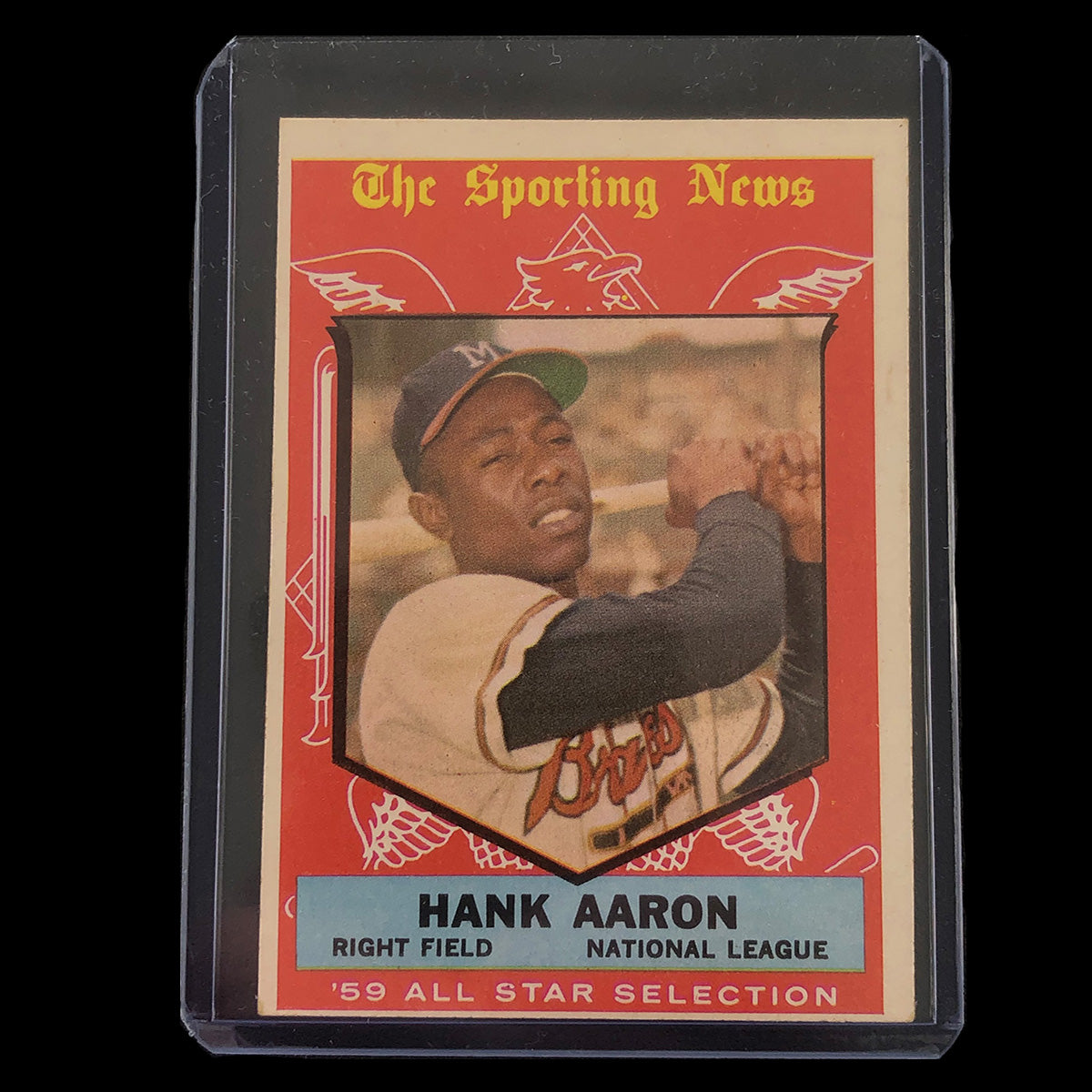 1959 Topps Hank Aaron Card #561
