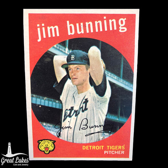 1959 Topps Jim Bunning Card #149