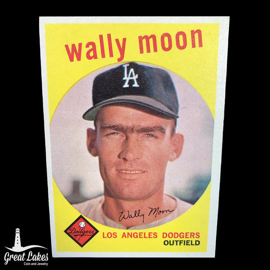 1959 Topps Wally Moon Card #530