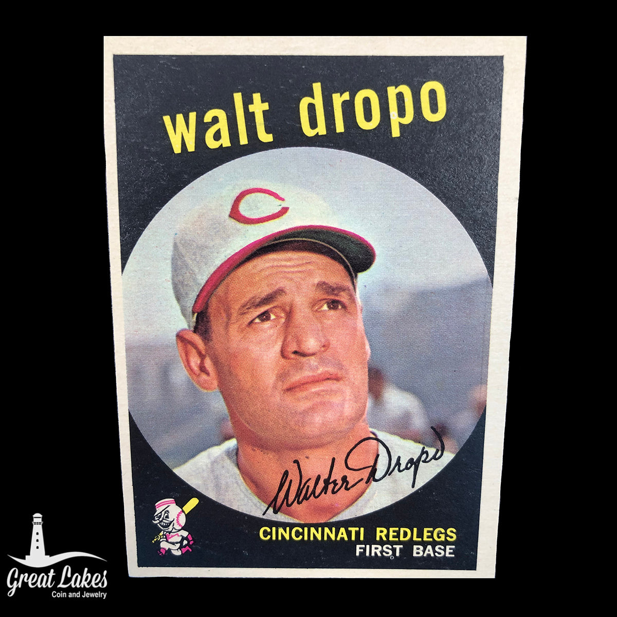 1959 Topps Walt Dropo Card #158