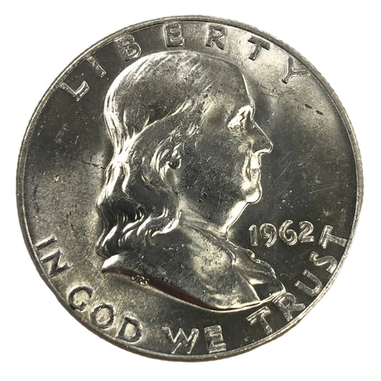 1962-D Franklin Half Dollar (BU)