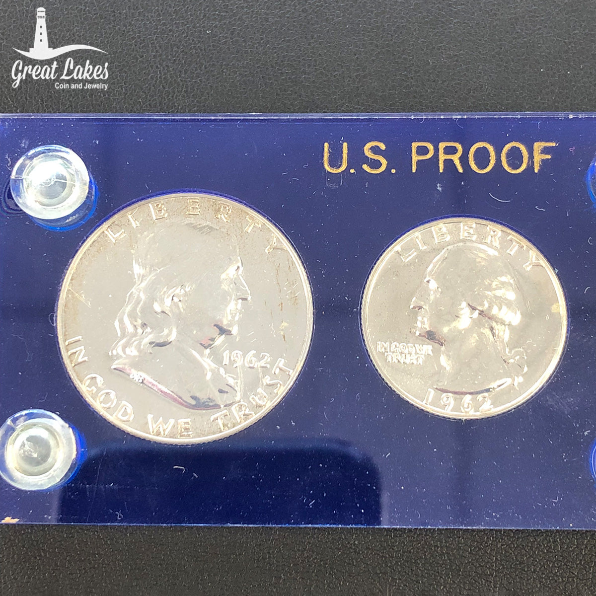 1962 Proof Set in Capitol Plastic Holder
