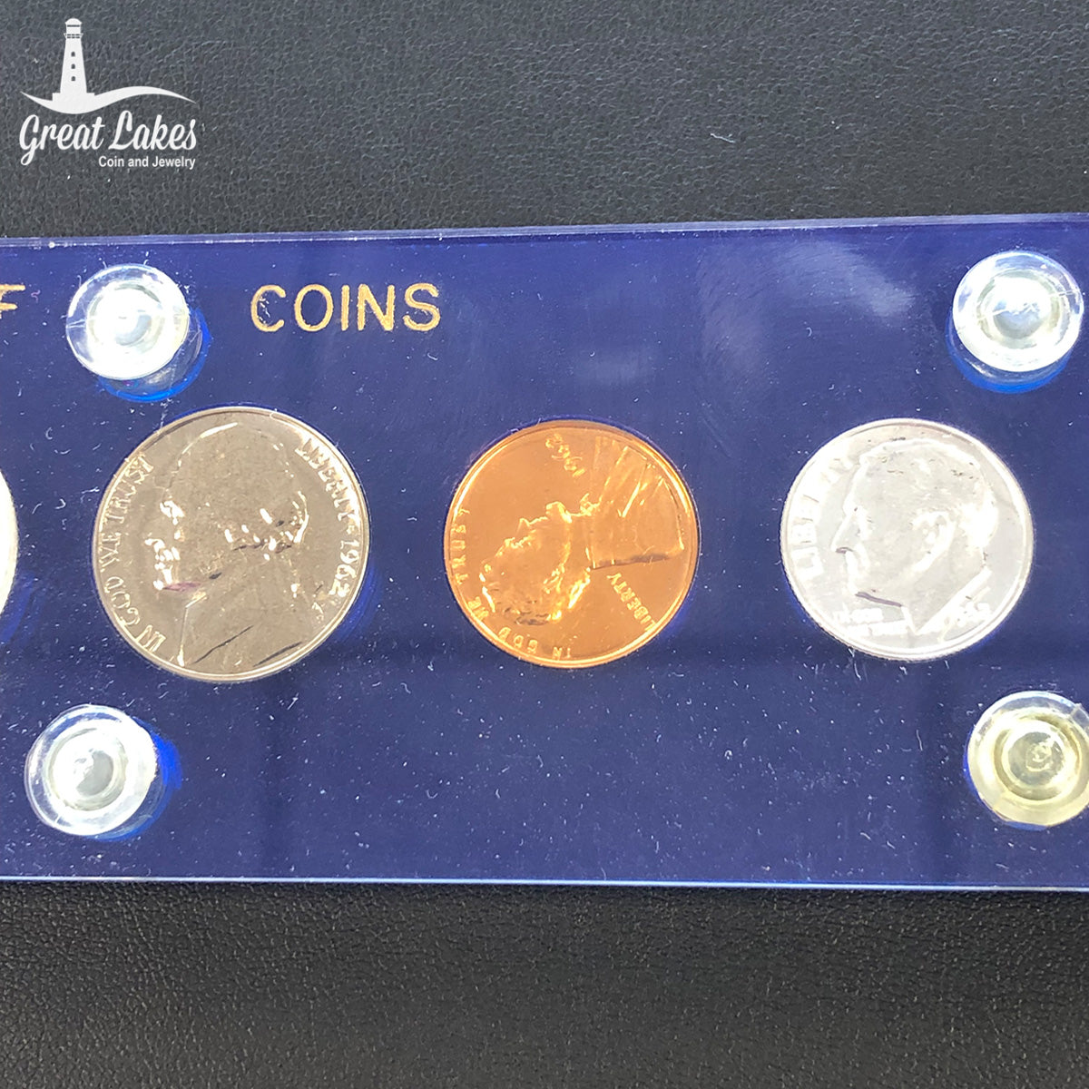 1962 Proof Set in Capitol Plastic Holder