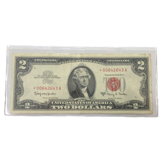 1963-A $2 Legal Tender Star Note (VF)