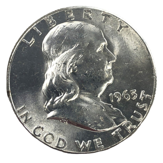 1963 Franklin Half Dollar (BU)