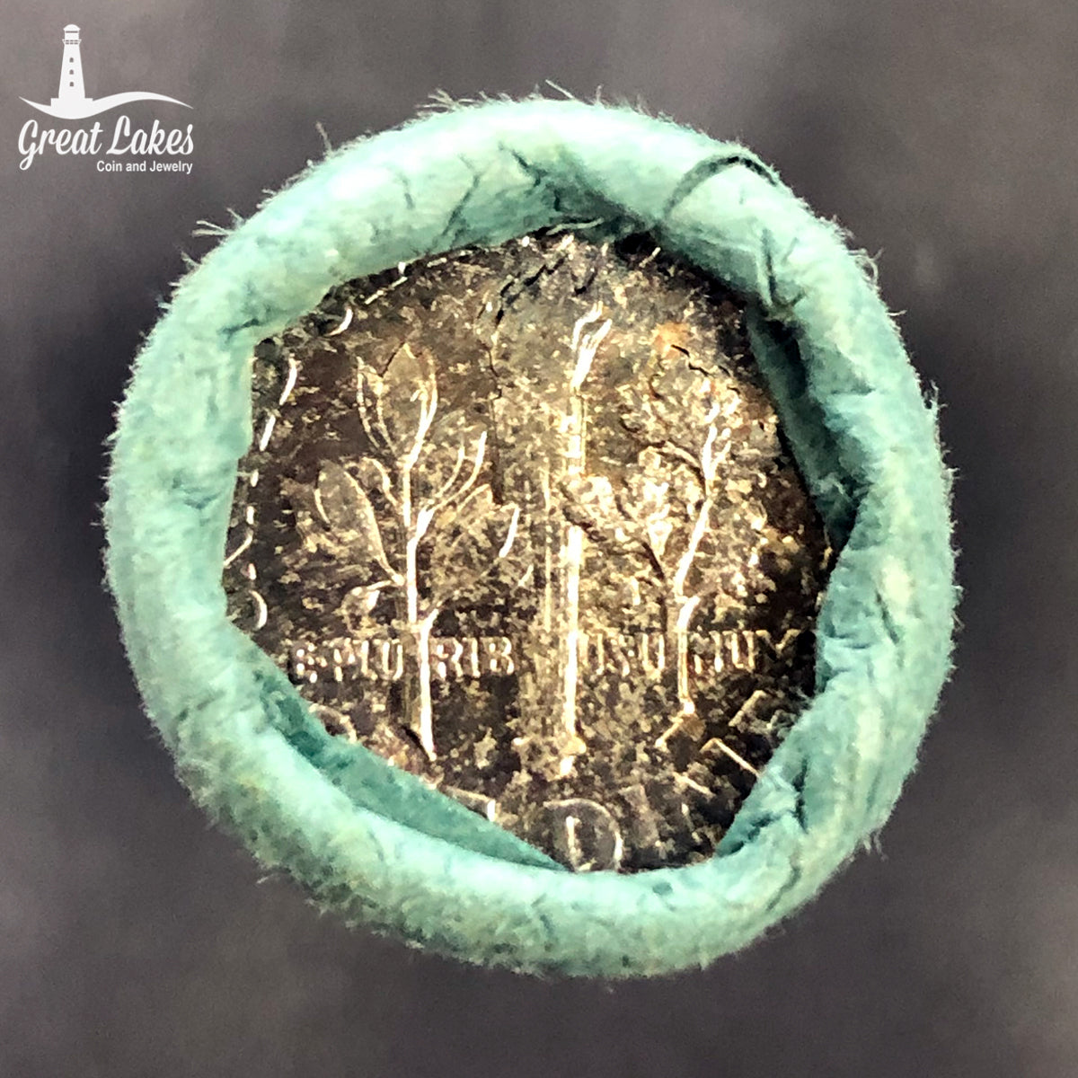 1963 Original Bank Wrapped Roosevelt Dime Roll (BU)