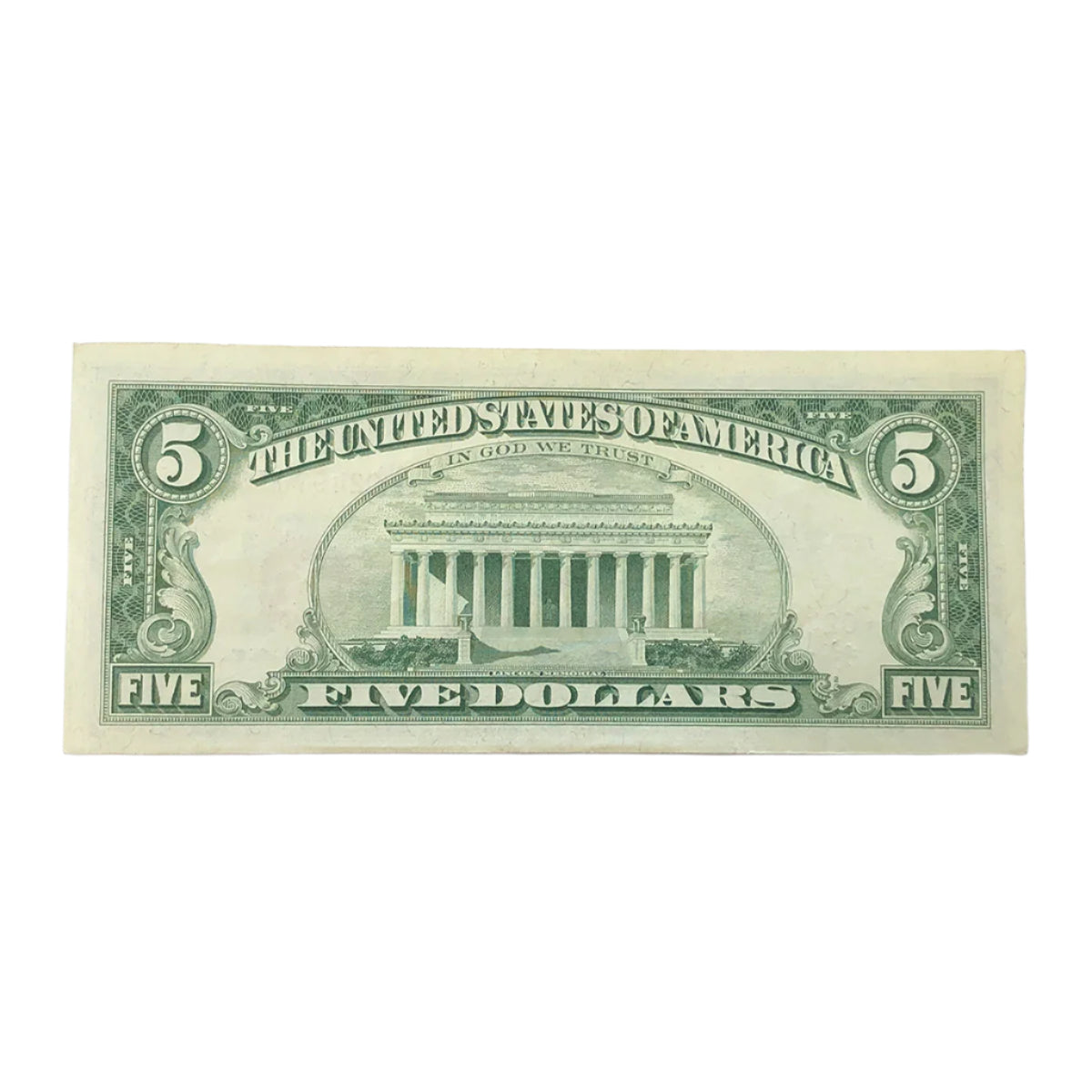 1963 $5 Legal Tender Star Note (AU Details)