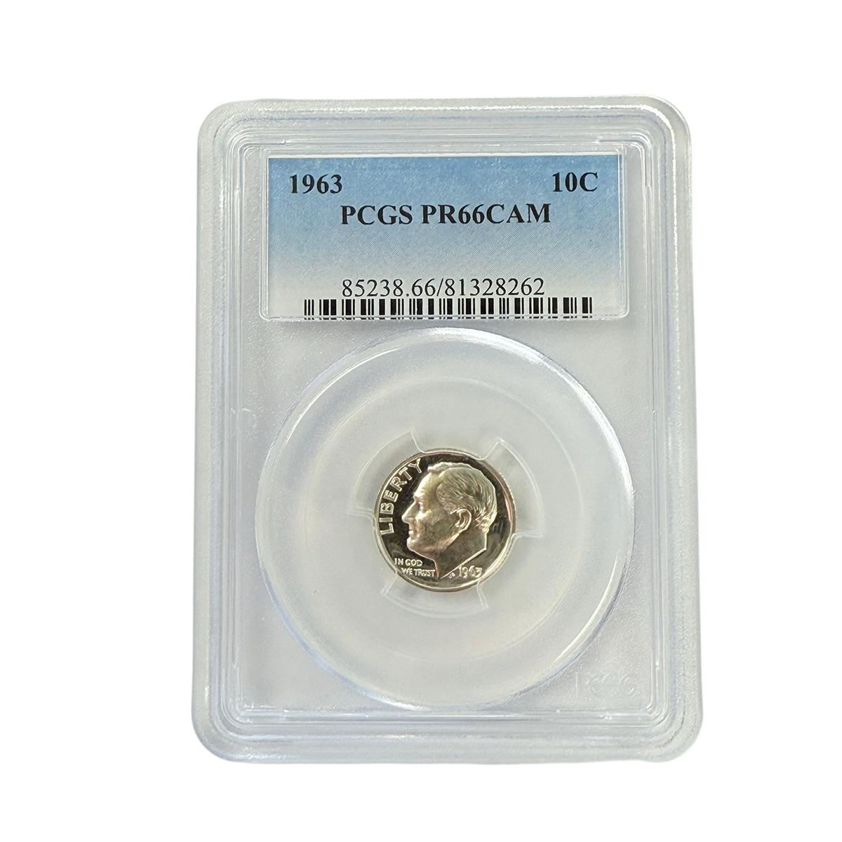 1963 Roosevelt Dime PCGS PR66CAM